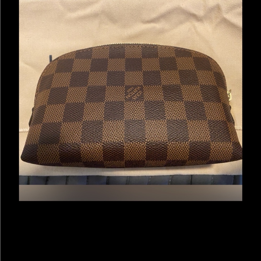 Damier Ebene cosmetic pouch